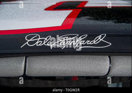 Chevy Monte Carlo Nascar Racing vettura guidata da Dale Earnhardt Foto Stock