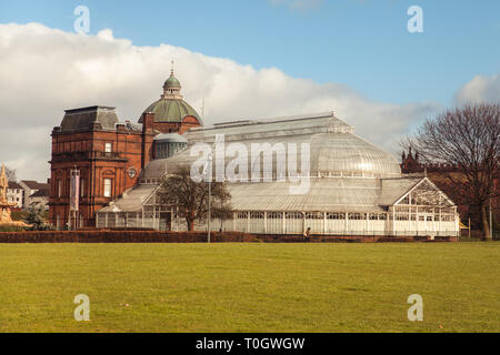 I popoli Palace serra a glasgow Scozia verde Foto Stock