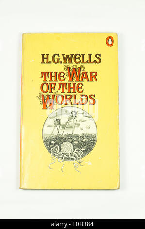 Penguin la Guerra dei mondi di H G Wells Foto Stock