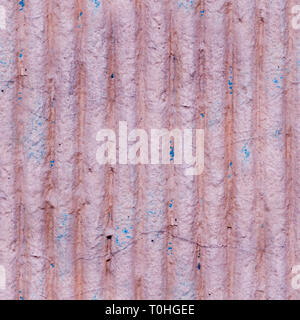 Senza soluzione di continuità a strisce rosa pietra parete di calcestruzzo texture. sfondo, architettura Foto Stock