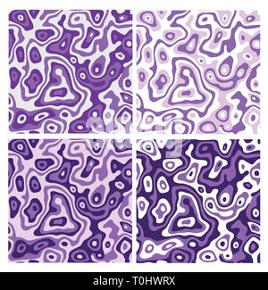 Seamless ornamento di luce ultravioletta Illustrazione Vettoriale