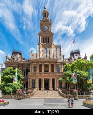 Sydney Town Hall, Sydney, Australia Foto Stock