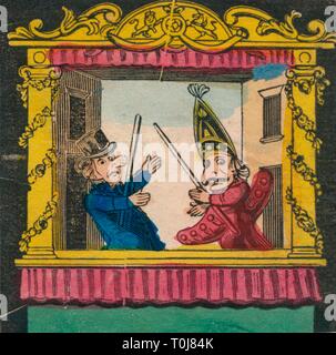Il Constable e punzone, fine XVIII-XIX secolo? Creatore: sconosciuto. Foto Stock