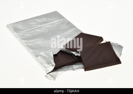 Scheda cioccolato Lindt, studio di ammissione, Tafel Lindt-Schokolade, Studioaufnahme Foto Stock