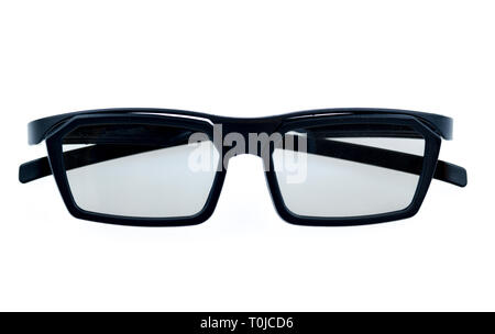 3D occhiali di polarizzazione, studio di ammissione, 3D Polarisationsbrille, Studioaufnahme Foto Stock