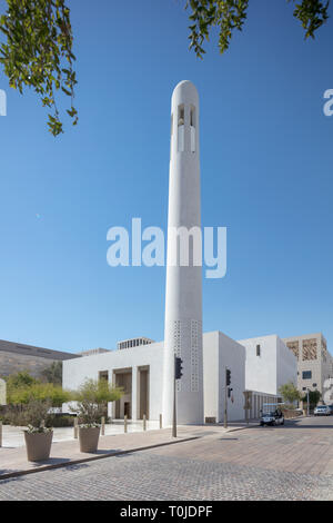 Jumaa Msheireb moschea, Doha, Qatar Foto Stock