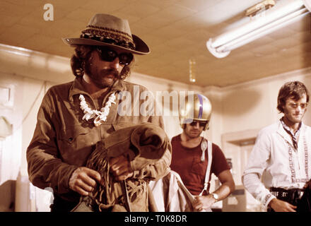 DENNIS HOPPER, Jack Nicholson, Peter Fonda, EASY RIDER, 1969 Foto Stock