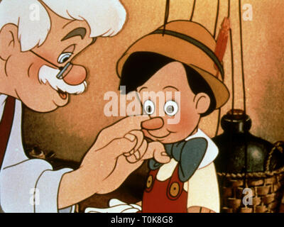 GEPPETTO, Pinocchio, Pinocchio, 1940 Foto Stock