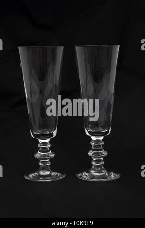 Champagne flauti Foto Stock