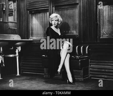 MARILYN MONROE, A QUALCUNO PIACE CALDO, 1959 Foto Stock