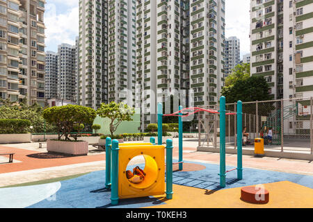 Alloggiamento in Hong Kong Foto Stock