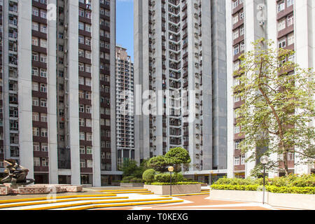 Alloggiamento in Hong Kong Foto Stock