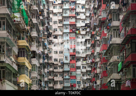 Alloggiamento in Hong Kong Foto Stock