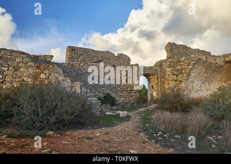 Forte de Almádena (Porte de Luis), Budens, Faro, Algarve, PORTOGALLO Foto Stock