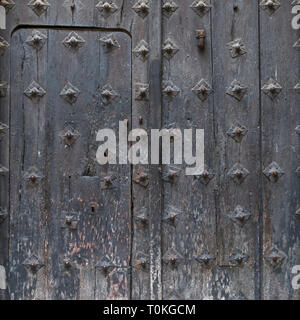 Porta medievale Foto Stock