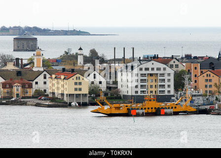 Stumholmen elencati di Patrimonio Mondiale dall Unesco in Karlskrona, Blekinge, Svezia. 2 maggio 2008 © Wojciech Strozyk / Alamy Stock Photo Foto Stock