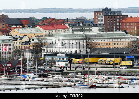 Marina e post office elencati di Patrimonio Mondiale dall Unesco in Karlskrona, Blekinge, Svezia. 2 maggio 2008 © Wojciech Strozyk / Alamy Stock Photo Foto Stock