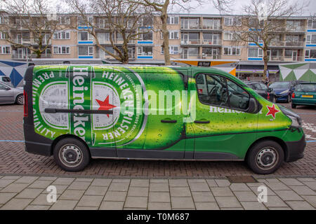 Società Heineken Van a Amsterdam Paesi Bassi 2019 Foto Stock