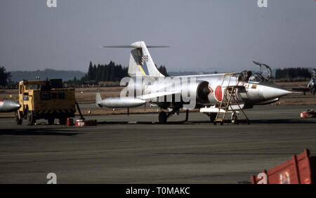 Japanische Luftwaffe JASDF Lockheed F-104J Starfighter - Giapponese Air Force / Japan Air Self Defense-forza F-104J Starfighter Foto Stock