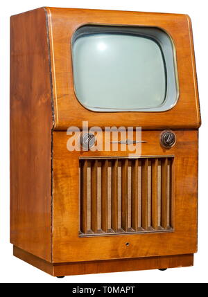 Broadcast, Televisione, TV set, typ Nordmende, Germania, 1953, Additional-Rights-Clearance-Info-Not-Available Foto Stock