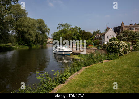 Hemingford grigio; Cambridgeshire, Regno Unito Foto Stock