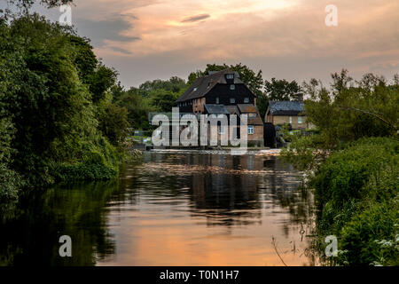 Houghton; Mulino; Cambridgeshire, Regno Unito Foto Stock