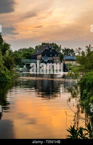 Houghton; Mulino; Cambridgeshire, Regno Unito Foto Stock