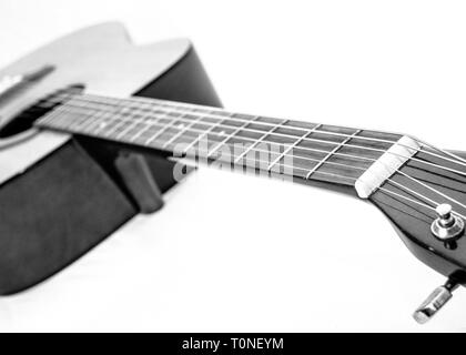 Chitarra acustica Foto Stock