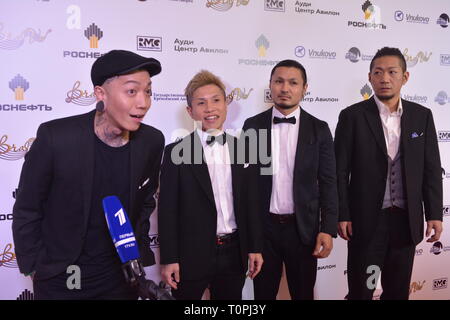 Mosca, Russia. Xxi Mar, 2019. La seconda cerimonia del "International Professional Music Award bravo". Membro Kremlin Palace. Cremlino di Mosca. Marzo 21, 2019. Credito: Pavel Kashaev/Alamy Live News Foto Stock