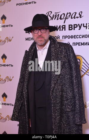 Mosca, Russia. Xxi Mar, 2019. La seconda cerimonia del "International Professional Music Award bravo". Membro Kremlin Palace. Cremlino di Mosca. Marzo 21, 2019. Credito: Pavel Kashaev/Alamy Live News Foto Stock