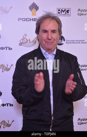 Mosca, Russia. Xxi Mar, 2019. La seconda cerimonia del "International Professional Music Award bravo". Membro Kremlin Palace. Cremlino di Mosca. Marzo 21, 2019. Credito: Pavel Kashaev/Alamy Live News Foto Stock