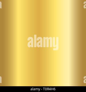 Modello senza giunture di realistica oro luccicante gradiente dello sfondo texture Illustrazione Vettoriale