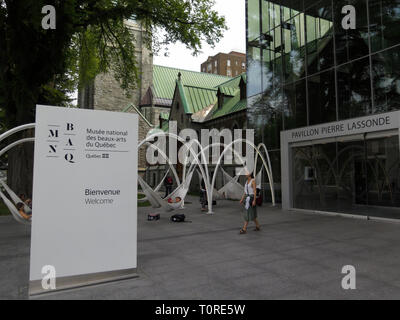 Museo delle Belle Arti o il Musee des beaux-arts du Québec, Montreal, Quebec, Canada, America del Nord Foto Stock