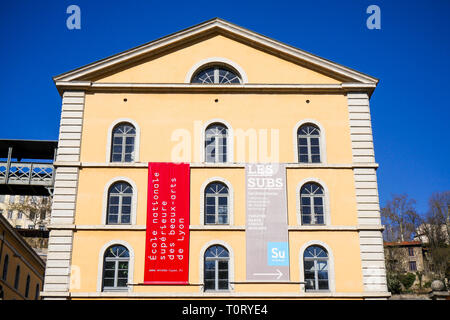 Les Subsistances, Lione, Francia Foto Stock