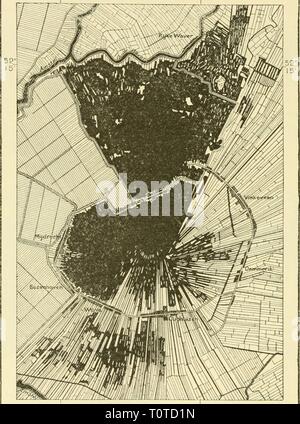 La terra e i suoi abitanti della terra e dei suoi abitanti .. earthitsinhabita386recl Anno: 1883 464 NEI PAESI BASSI. In molte località la natura aiuta il lavoro dell'uomo. Marine alluvione è depositato su le banche o il Wadden, che separano Friesland dalla sua frangia di isole. Dopo un periodo di tempo che si elevano al di sopra del livello dell'acqua, e migliaia di uccelli resort a loro, per l'alimentazione sui molluschi lasciato dalla marea uscenti. Essa è però soltanto dopo la palude piante ed erbe hanno messo radici su queste fulgide fango-appartamenti o bliken, che in Fig. 259.-ÏJIE ZriDERPoiDEu foumeuly. Scala 1 : 76,oe0. 4-'5P' E.OH- Foto Stock