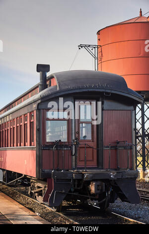 La Strasburgo Rail Road in Lancaster County, Pennsylvania, STATI UNITI D'AMERICA Foto Stock