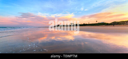 Broome, Western Australia. Cable Beach, Broome al tramonto, WA Foto Stock