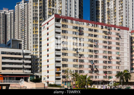 Alloggiamento in Hong Kong Foto Stock