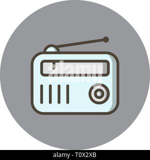 Immagine icona Radio Foto Stock