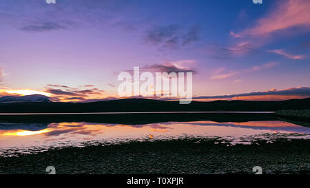 La linguetta spettacolare Lago in Scozia Foto Stock