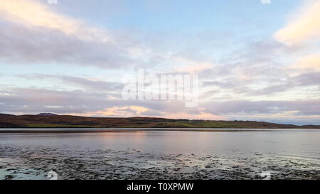 La linguetta spettacolare Lago in Scozia Foto Stock