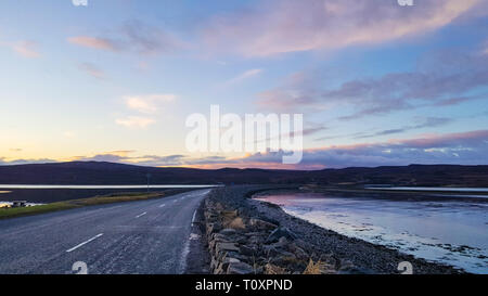 La linguetta spettacolare Lago in Scozia Foto Stock