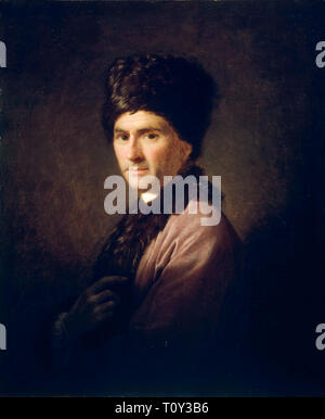 Allan Ramsay, Ritratto di Jean Jacques Rousseau (1712 - 1778), 1766 Foto Stock