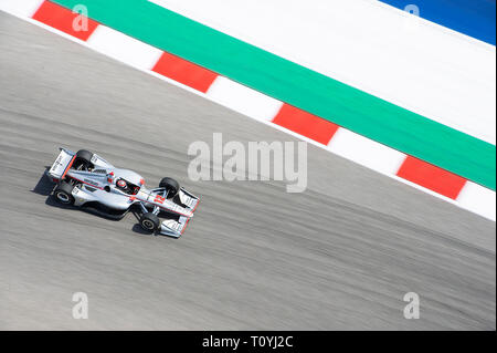Austin, Texas, Stati Uniti d'America. 22 Mar, 2019. Forza di volontà #12 Chevrolet con il Team Penske in azione pratica 2 presso la Indycar Classic, il circuito delle Americhe di Austin, Texas. Mario Cantu/CSM/Alamy Live News Foto Stock