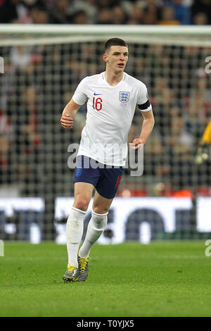 Londra, Regno Unito. 22 Mar, 2019. Declan Riso di Inghilterra durante UEFA EURO 2020 qualifica del gruppo un match tra Inghilterra e Repubblica ceca a Wembley Stadium il prossimo 22 marzo 2019 a Londra, Inghilterra. (Foto di Matt Bradshaw/phcimages.com) Credit: Immagini di PHC/Alamy Live News Foto Stock