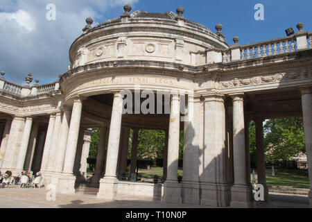 L'Italia, Montecatini Terme - 25 Aprile 2017: la vista delle Terme Tettuccio Spa il 25 aprile 2017 in Toscana, Italia. Foto Stock