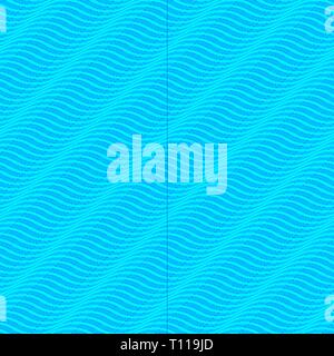 Seamless ondulata. Movimento illusione ottica sullo sfondo Illustrazione Vettoriale