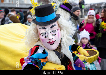 Il Carnevale di Basilea 2019 Foto Stock