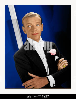 Fred Astaire (nato Frederick Austerlitz;[1] Maggio 10, 1899 ñ 22 giugno 1987) era un ballerino americano, cantante, attrice, coreografo e presentatore televisivo. Egli è ampiamente considerato come uno dei più influenti ballerini nella storia di film e televisione musical Credito: Hollywood Archivio foto / MediaPunch Foto Stock