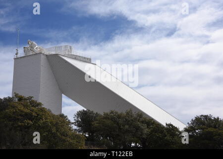 Kitt Peak National Observatory, McMath-Pierce telescopio solare, a ovest di Tucson, Arizona, Stati Uniti d'America Foto Stock